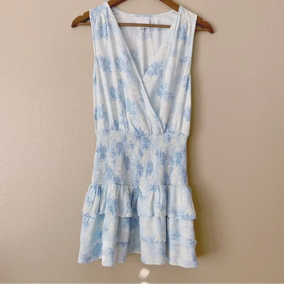 Skylar + Madison | Dresses | Nwot Skylar Madison Blue Floral Mini Dress |  Poshmark